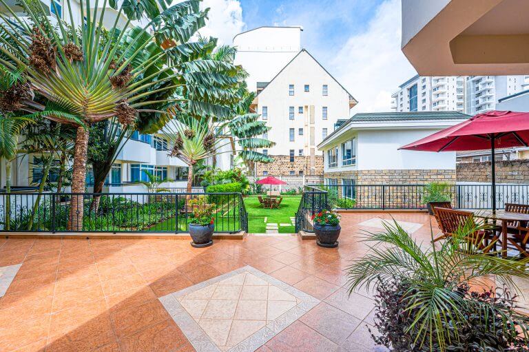 Outdoor Views — Roma Courts Serviced Apartments Nairobi