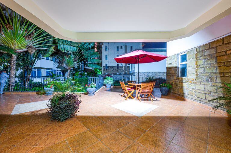 Outdoor Grounds — Roma Courts Serviced Apartments Nairobi