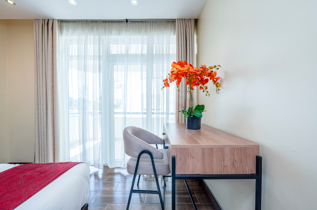 2 Bedroom Apartment study area at Roma Courts Nairobi