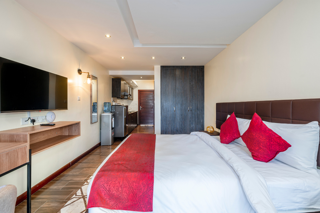 Studio Apartment — Roma Courts Serviced Apartments Nairobi