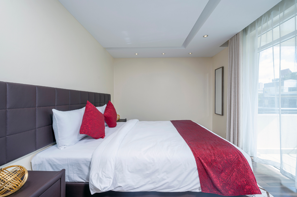 Uber Studio bed space at Roma Courts Serviced Apartments Nairobi